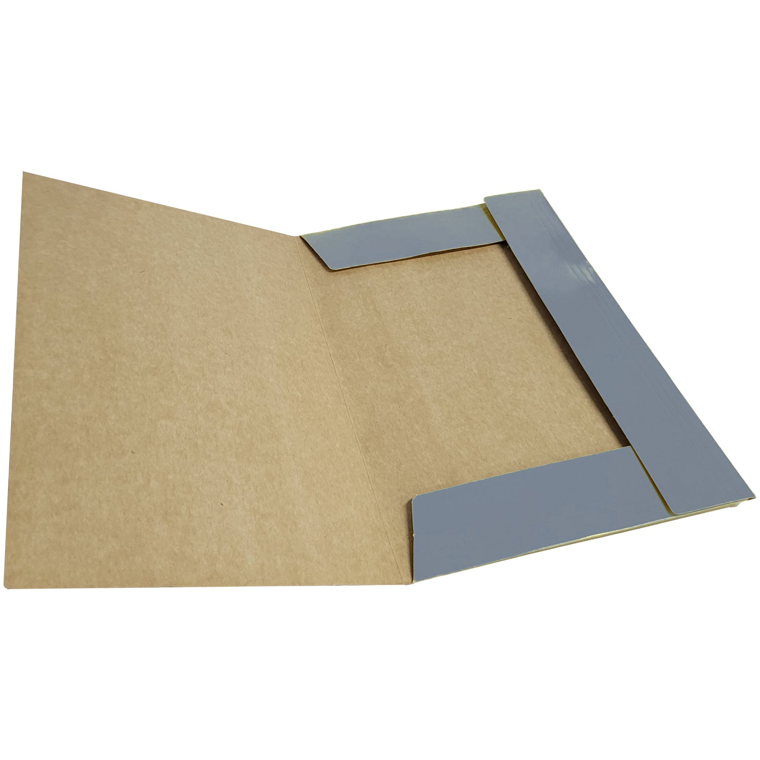 CARPETA C/ELASTICO PLATA