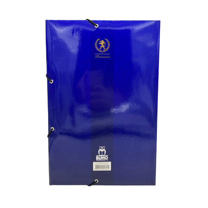 CARPETA C/ELASTICO AZUL