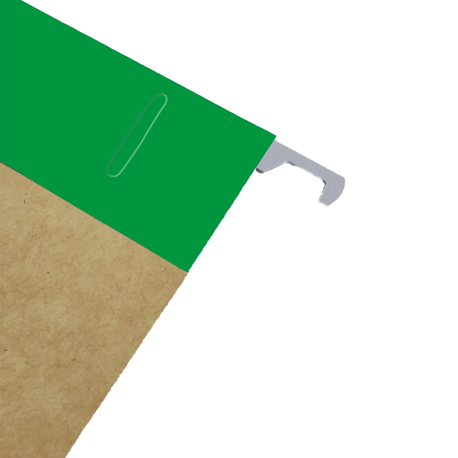 CARPETA COLGANTE TERMOLAMINADA VERDE