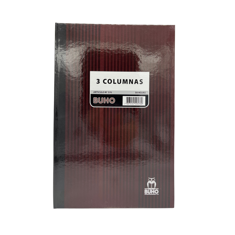 LIBRO 3 COLUMNAS - 50 HJS