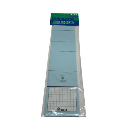 DISPLAY ETIQUETA  CELESTE (10 UNID)