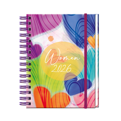 AGENDA WOMAN MEMORY ANILLADA