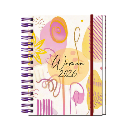 AGENDA WOMAN MEMORY ANILLADA