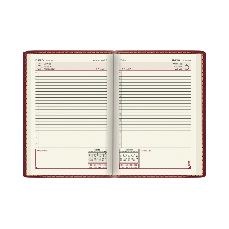 AGENDA EJECUTIVA FIRST CLASS