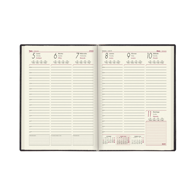 AGENDA WEEKLY FIRST CLASS