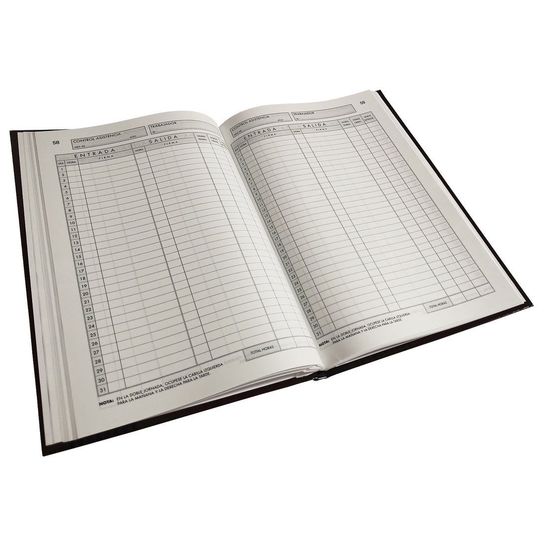 LIBRO DE ASISTENCIA BUHO 100 HOJAS