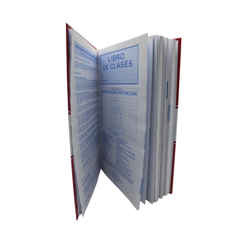 LIBRO DE CLASES EDUC. BÁSICA 1º A 8º DE 16 ASIGNATURAS