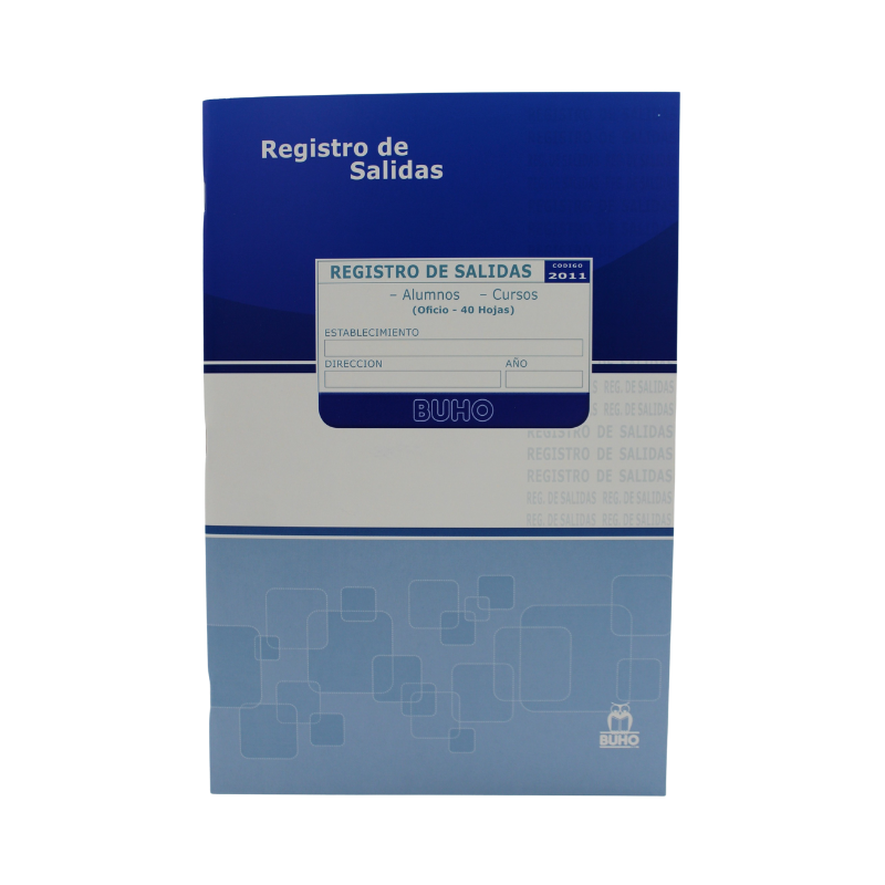 REGISTRO SALIDA ALUMNOS CURSOS