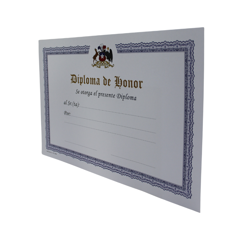 DIPLOMA DE HONOR