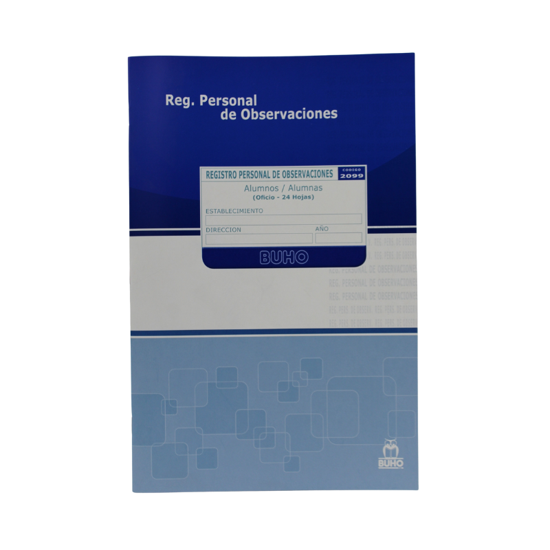 REGISTRO PERSONAL DE OBSERVACIONES ALUMNAS ALUMNOS