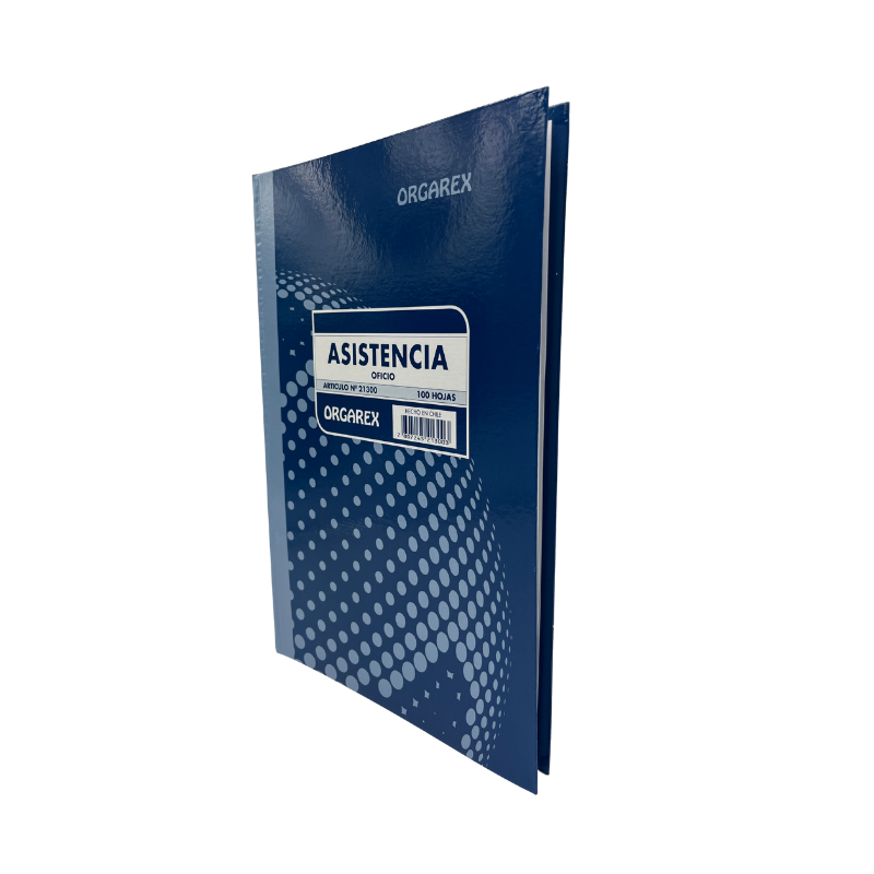 LIBRO DE ASISTENCIA ORGAREX 100 HOJAS