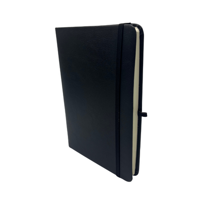 LIBRETA TIPO MOLESKINE 14X21 CM - CUADRICULADA