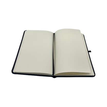 LIBRETA TIPO MOLESKINE 14X21 CM - CUADRICULADA