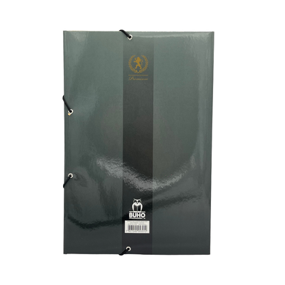CARPETA C/ELASTICO GRIS
