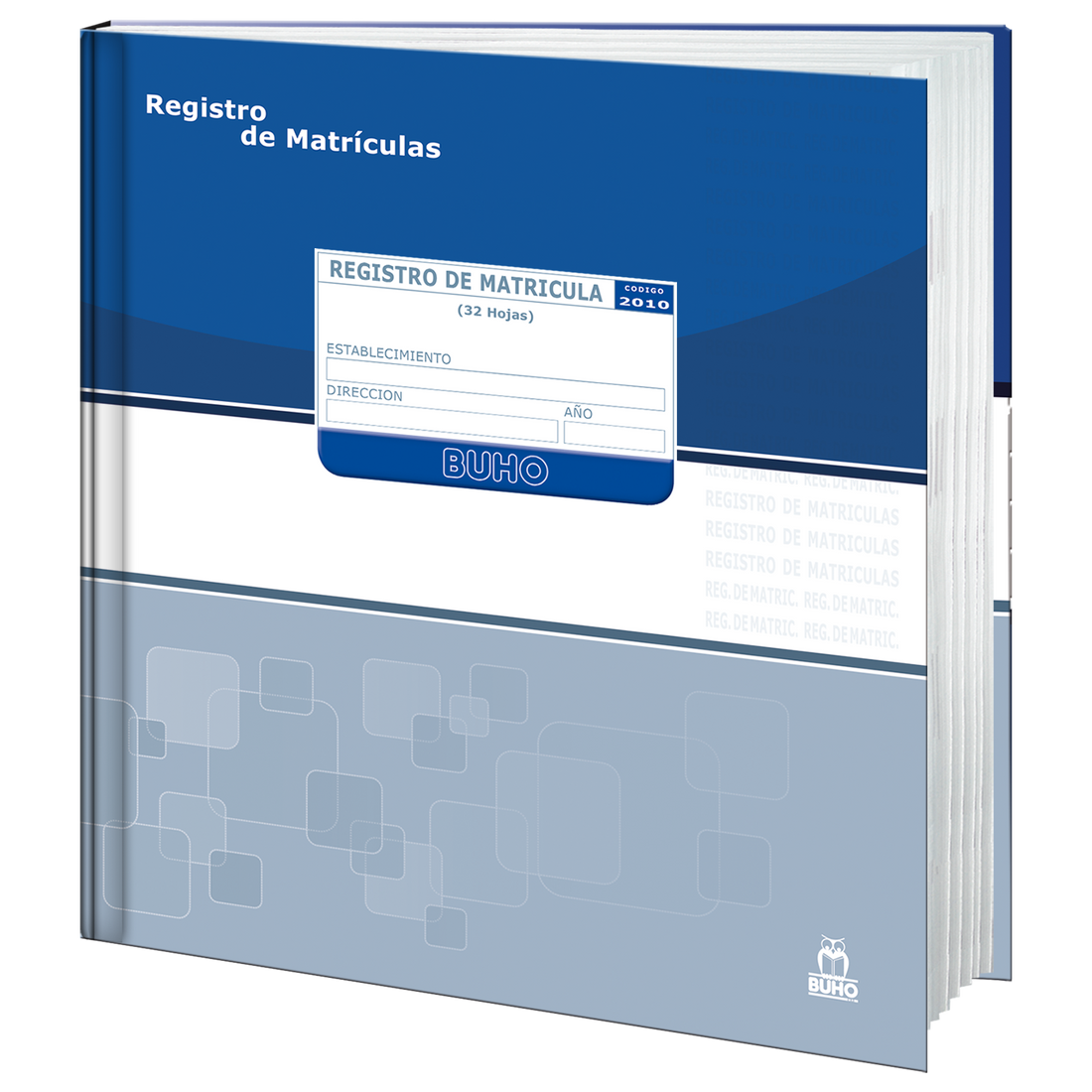 LIBRO REGISTRO DE MATRICULAS