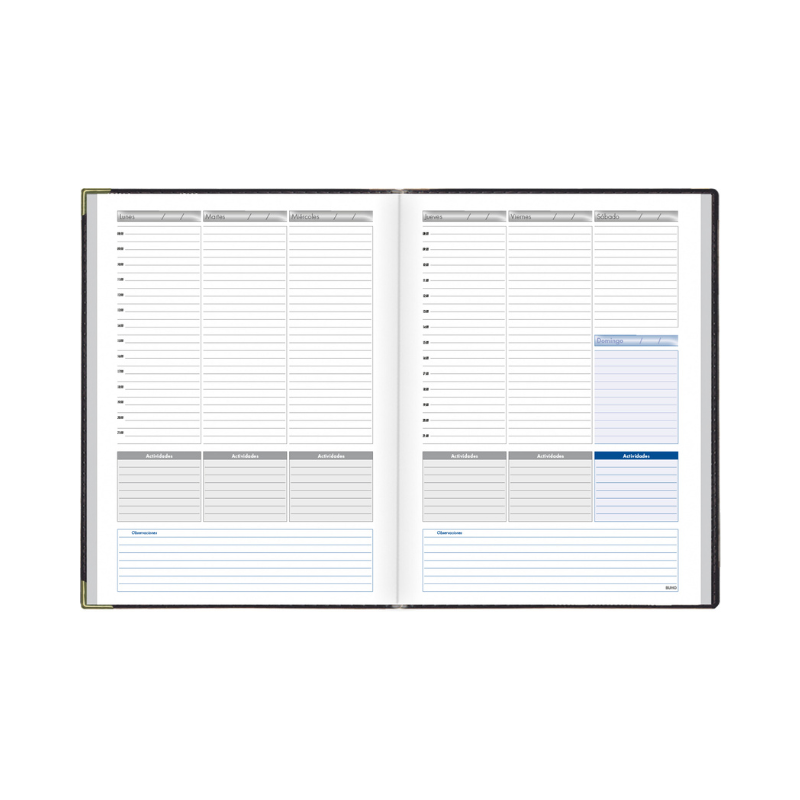AGENDA DOCENTE TAPA CUERO