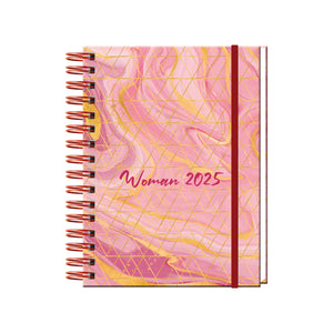 AGENDA WOMAN MEMORY ANILLADA