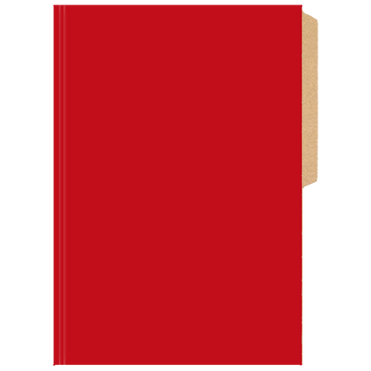 CARPETA PIGMENTADA ROJO