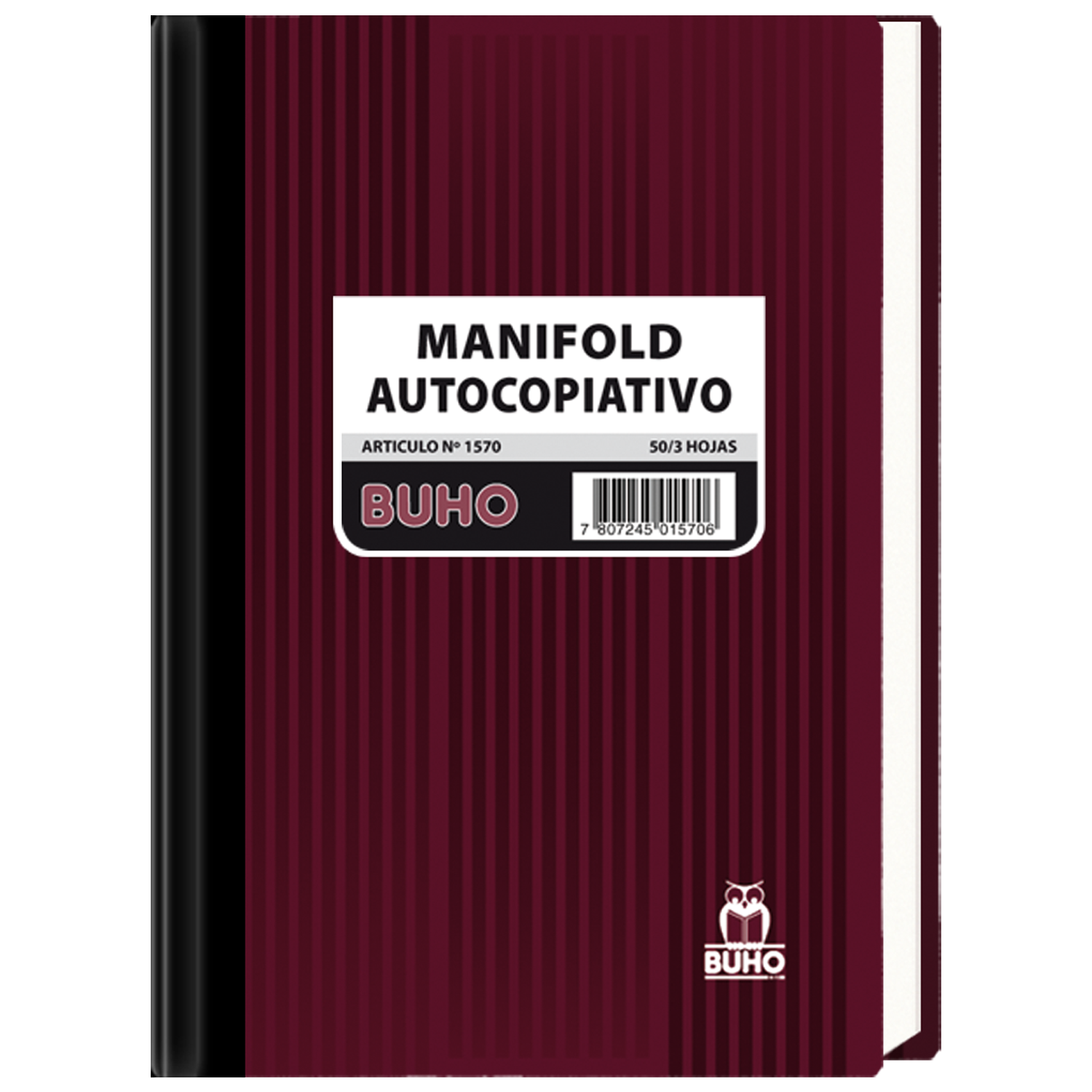 MANIFOLD TRIPLICADO AUTOCOPIATIVO BUHO