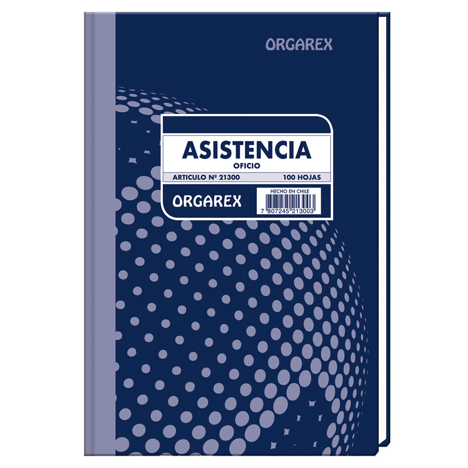 LIBRO DE ASISTENCIA ORGAREX 24 HOJAS