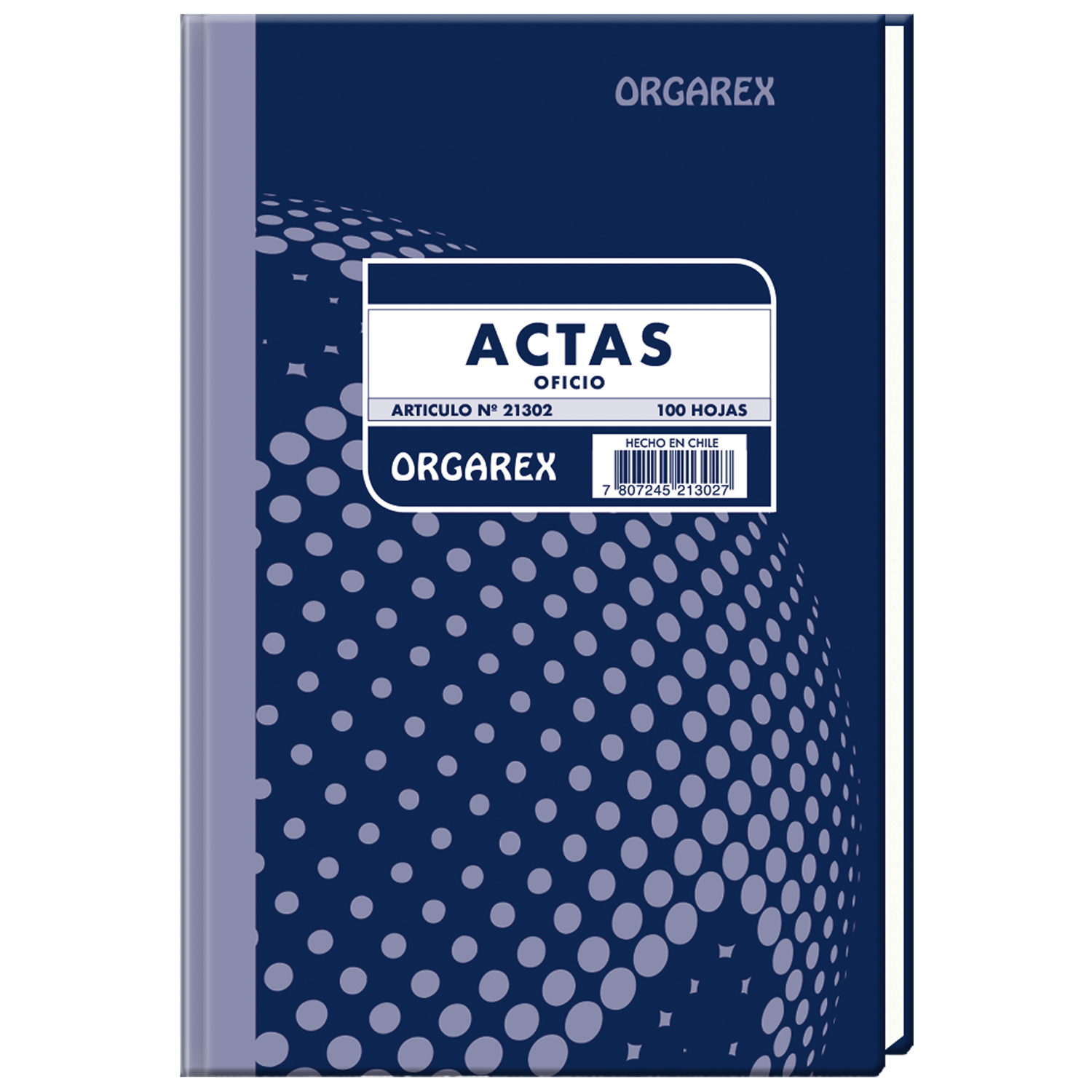 LIBRO DE ACTAS OFICIO ORGAREX 100 HOJAS