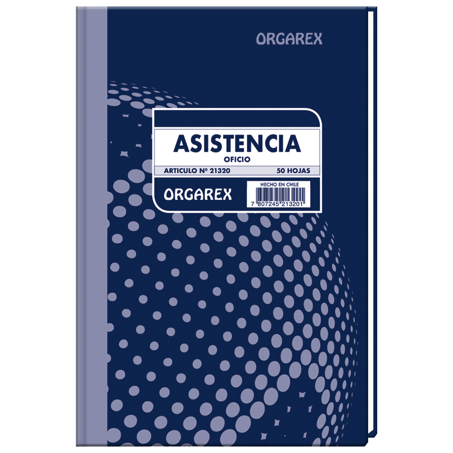 LIBRO DE ASISTENCIA ORGAREX 50 HOJAS